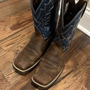 Durango Cobalt Blue Boot Size 9.5. Worn 3 or 4 times